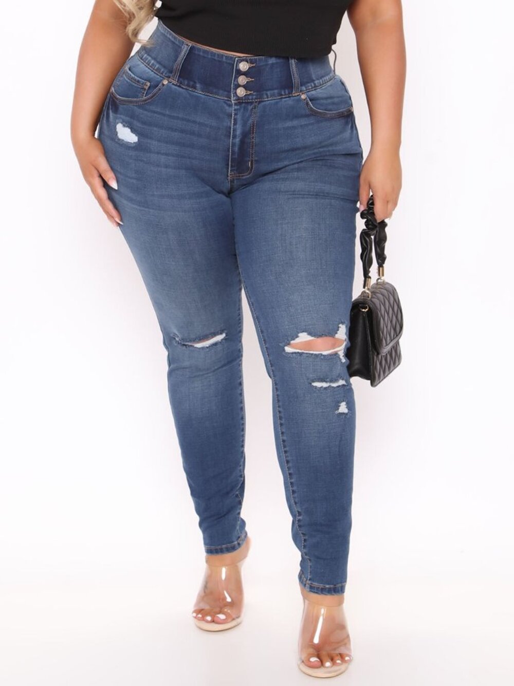 Fashion Nova Waist Snatching Skinny Jeans